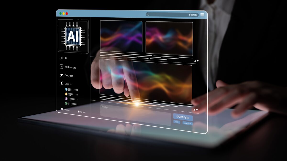Ai,Platform,Generating,Art,Images,With,Dynamic,Interface.,Ai generated,Content